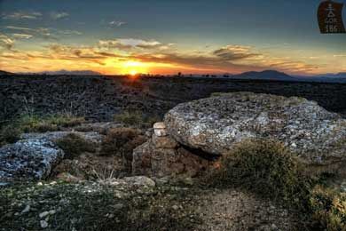 foto de dolmen en gor granada